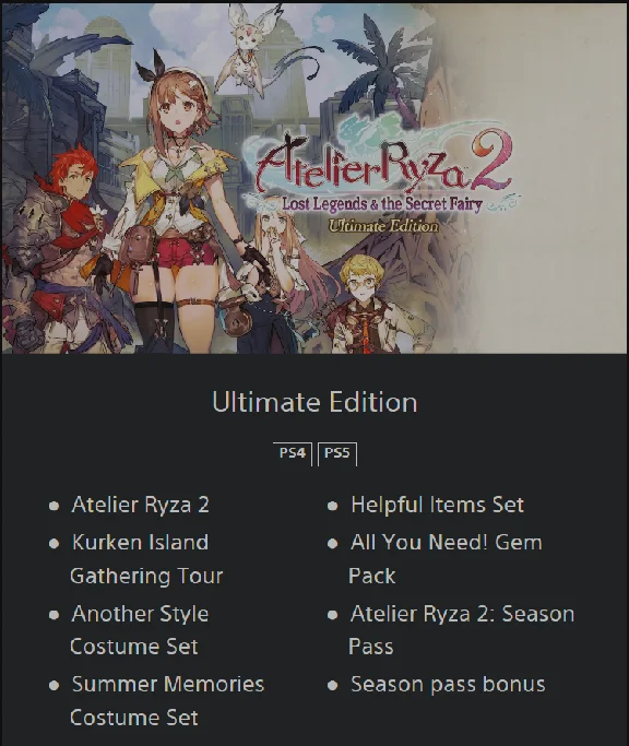 💥Atelier Ryza 2 🔵 PS4/PS5 🔴TURKEY🔴