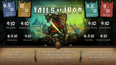⚡️Tails of Iron | АВТОДОСТАВКА [Россия Steam Gift]