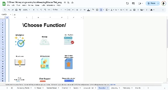 G Sheet Money(AccountingFile) - SimpleVersion