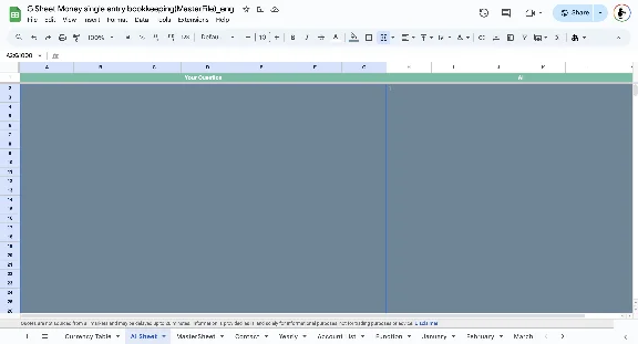 G Sheet Money(AccountingFile) - SimpleVersion