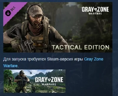 Gray Zone Warfare - Tactical Edition Upgrade 💎STEAM RU
