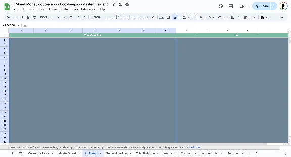 G Sheet Money(Accounting File) - ComplexVersion