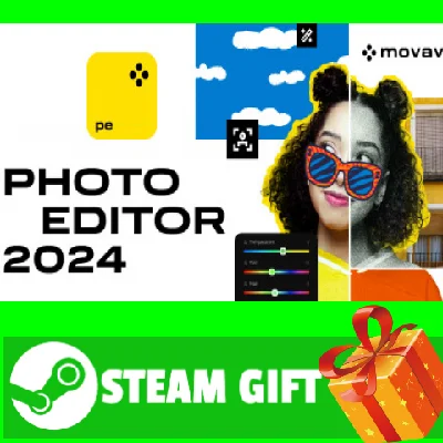 ⭐️ALL COUNTRIES⭐️ Movavi Photo Editor 2024 STEAM GIFT