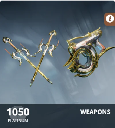 (PC) Warframe. Prime Acccess. WEAPONS. 1050 Platinum