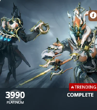 (PC) Warframe. Prime Access. COMPLETE. 3990 Platinum