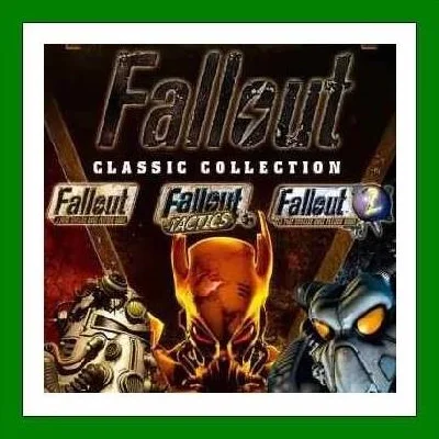 ✅Fallout Classic Collection - 1 + 2 + Tactics✔️Steam🔑