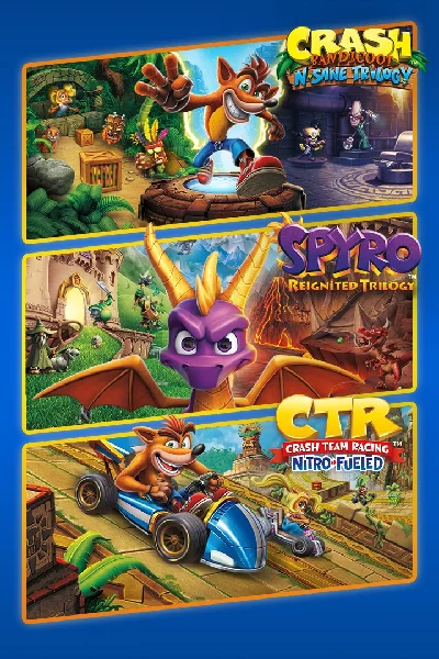 🎮Crash™ + Spyro™ Triple Play Bundle 💚XBOX 🚀Fast