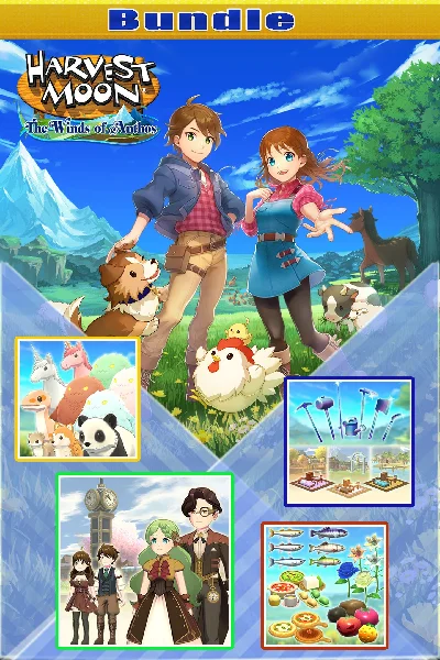 🎮Harvest Moon: The Winds of Anthos Bundle 💚XBOX 🚀Fas
