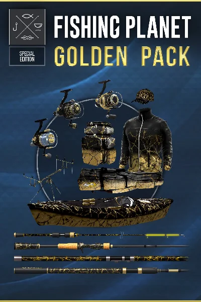 🎮Fishing Planet - Golden Starter Pack 💚XBOX 🚀Быстро