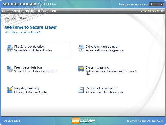 ✅ Ascomp Secure Eraser Pro v6.105 🔑 license key