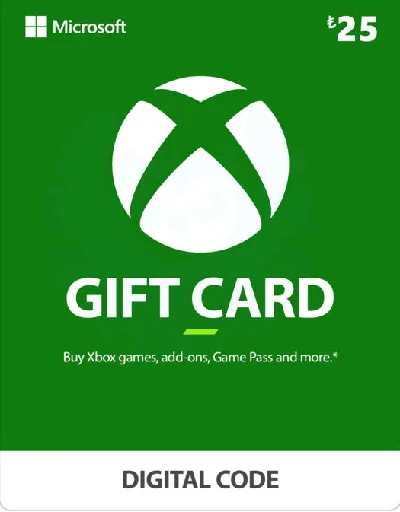 🟥 25 TRY / TL / LIRA replenishment with key 🔑💸 XBOX
