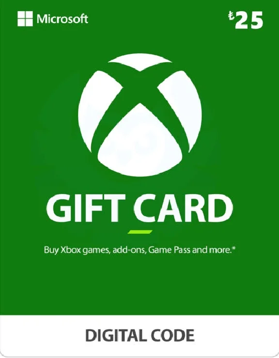 🟥 25 TRY / TL / LIRA replenishment with key 🔑💸 XBOX