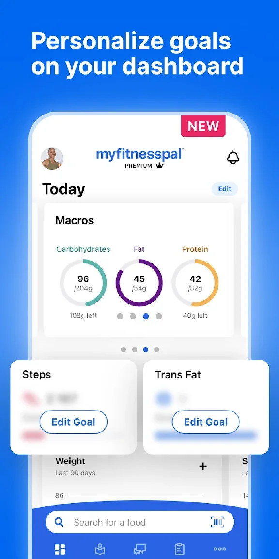 MyFitnessPal Premium | 1/12 months to your account