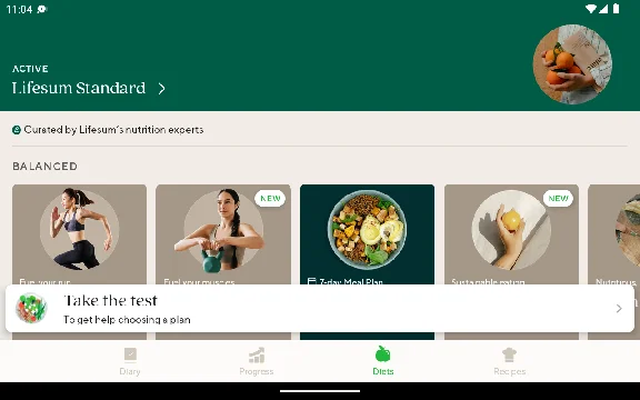 Lifesum Premium | 1/12 мес. на Ваш аккаунт