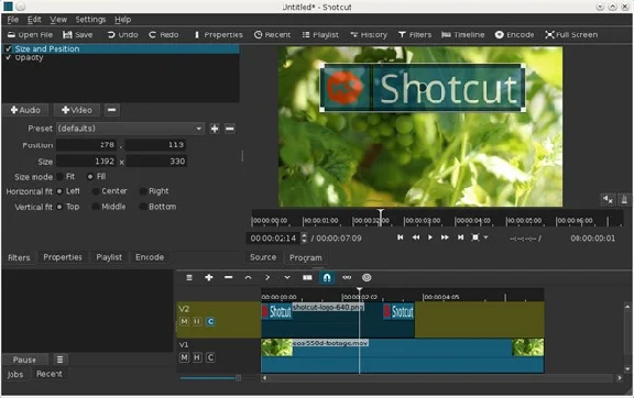 Shotcut Windows PC