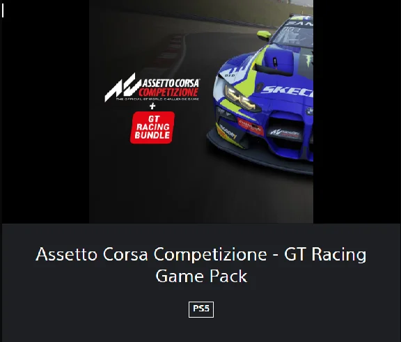 💥Assetto Corsa Competizione  🔵PS4 / PS5🔴TR🔴