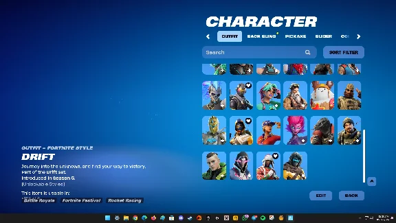 FORTNITE🎮45+ SKINS ACCOUNT |OG BLUE STRIKER| +MAIL