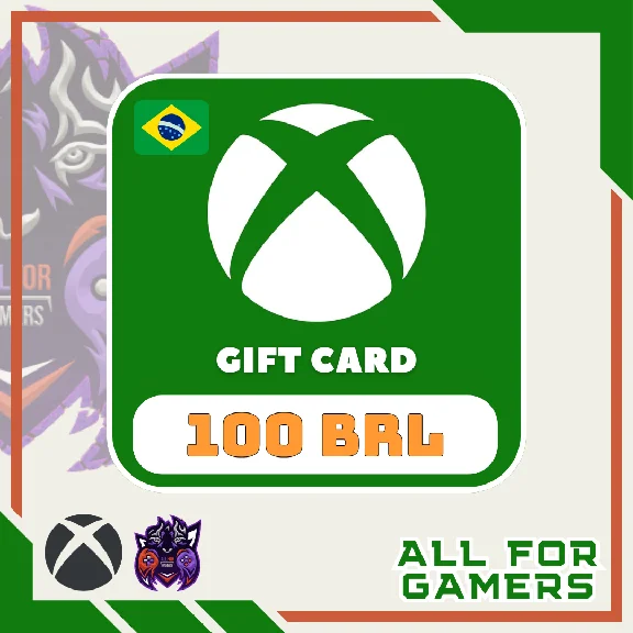❎Xbox Live Gift Card 100 BRL BRA (Brazil ONLY) 🇧🇷