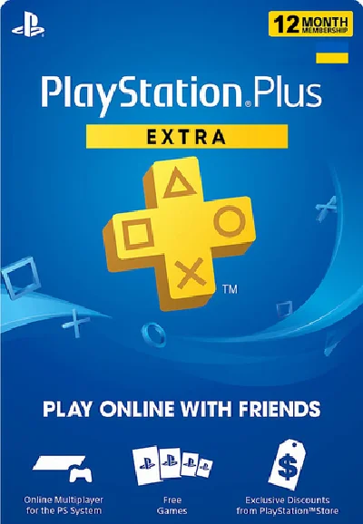 PlayStation Plus Extra 12 months (UA/Ukraine)
