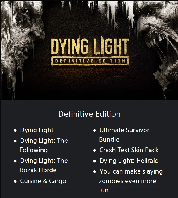 💥Dying Light 🔵 PS5/PS4 🔴TR🔴