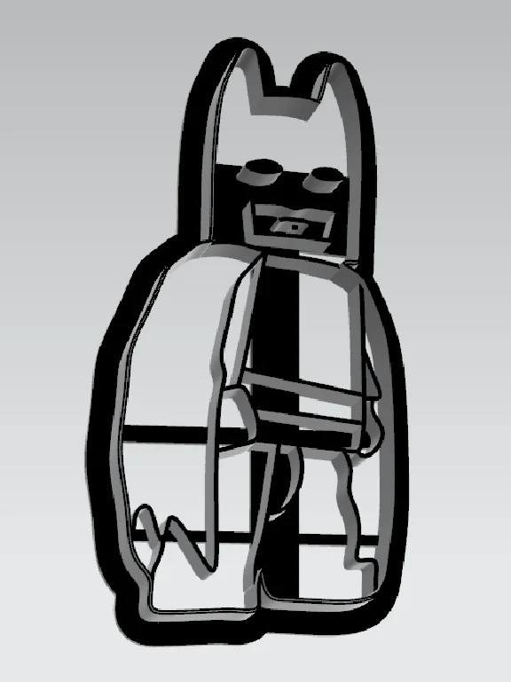 Cutting for gingerbread "LEGO Batman" height 10 cm