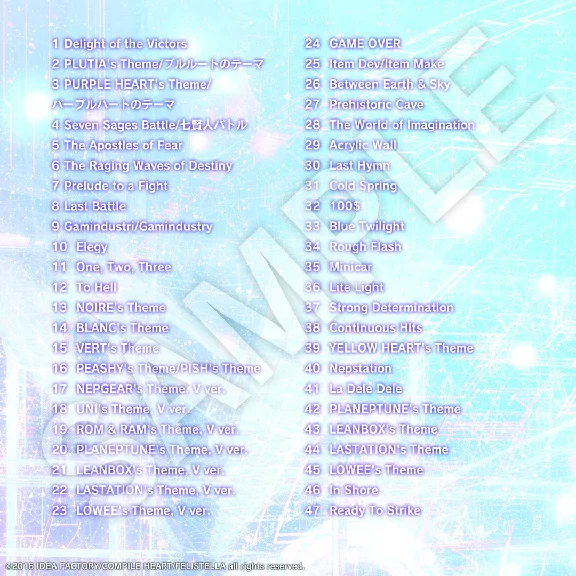 Hyperdimension Neptunia ReBirth3 V Generation Delux DLC