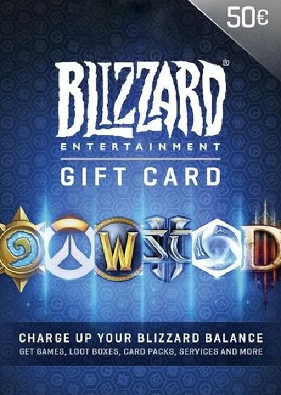 Battle.net Gift Card 50 EUR⚡Батлнет карта⚡Blizzard⚡🇪🇺