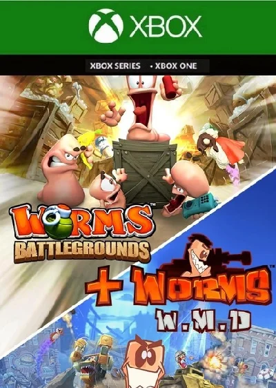 Worms Battlegrounds + Worms W.M.D XBOX X|S⭐Активация⭐