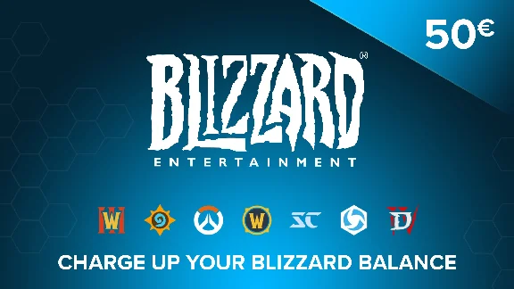 🔑 Blizzard 💳 Gift Card【50€】EUR