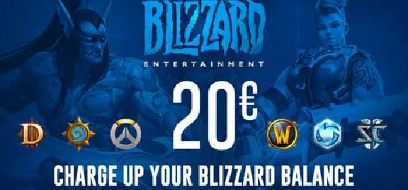 🔑 Blizzard 💳 Gift Card【20€】EUR