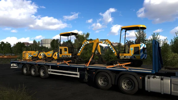 ⚡️Euro Truck Simulator 2 - JCB Equipment Pack | АВТО RU