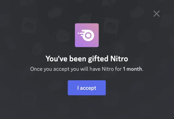 🎁 Discord Nitro Gift Link 🚀 1 Month