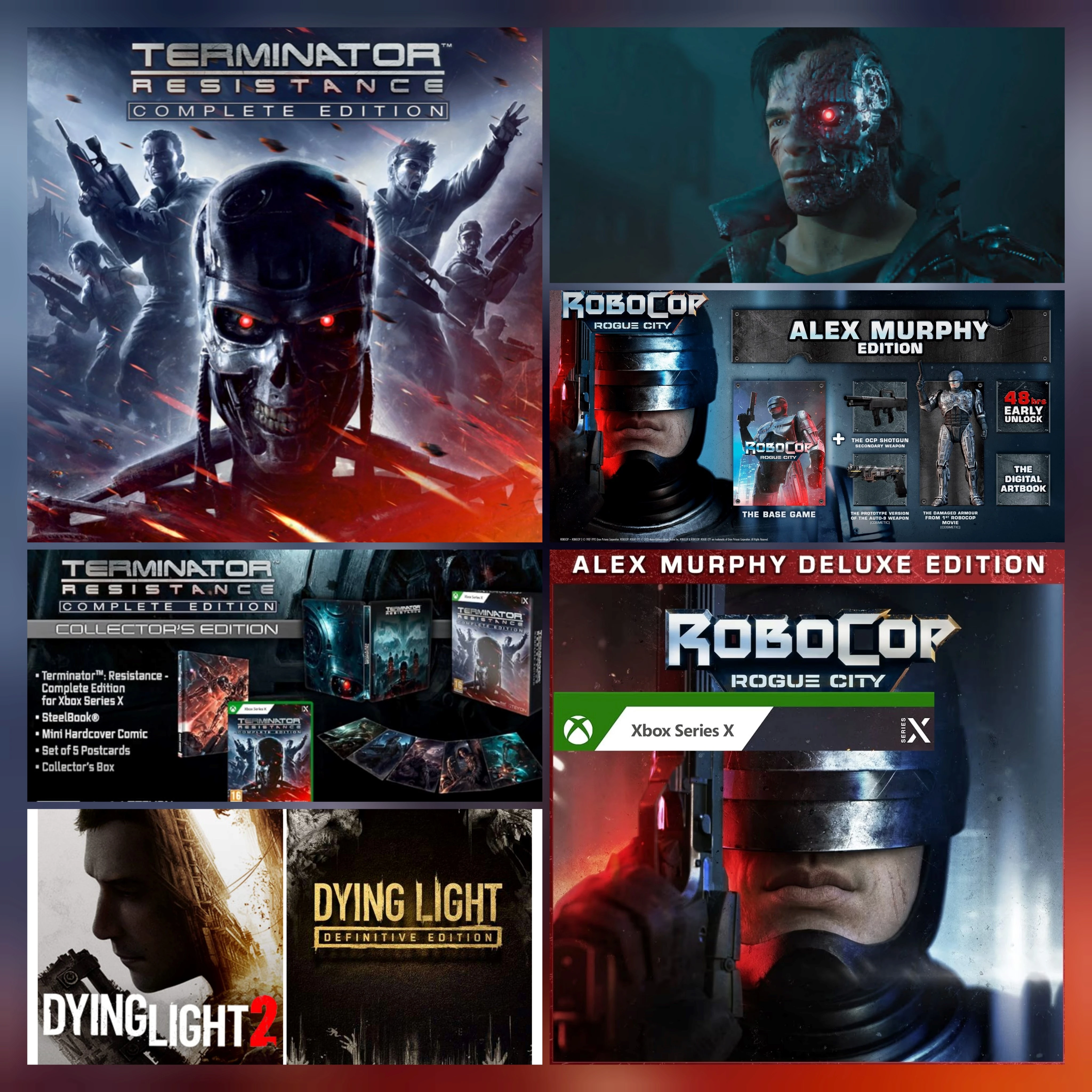 ❤️‍🔥 RoboCop: Rogue City➕TERMINATOR➕🎁XBOX ACCOUNT