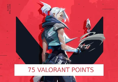 🔥 VALORANT 75 Valorant Points 🌛 Official Key
