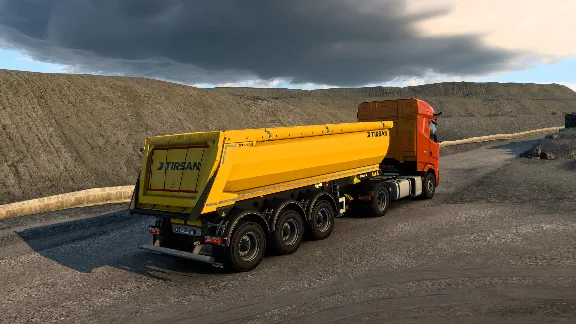 Euro Truck Simulator 2 - Tirsan Trailer Pack DLC