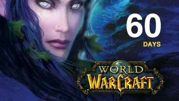 WOW WORLD OF WARCRAFT 60 DAYS TIME CARD (RU/EU/KZ)