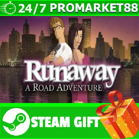 ⭐️ALL COUNTRIES⭐️ Runaway A Road Adventure STEAM GIFT