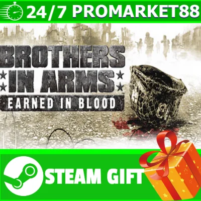 ⭐️GIFT STEAM⭐️ Brothers in Arms Earned in Blood