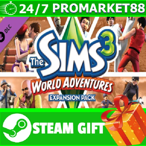 ⭐️ALL COUNTRIES⭐️ The Sims 3 World Adventures STEAM GIF