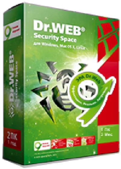 Dr.Web Security Space Pro 1 PC 3 months + Dr.Web Mobile