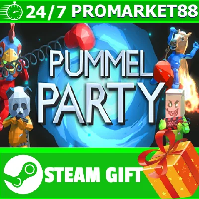 ⭐️ All REGIONS⭐️ Pummel Party Steam Gift 🟢