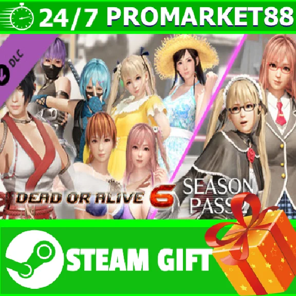 ⭐️ALL COUNTRIES⭐️ DOA6 Season Pass 2 STEAM GIFT