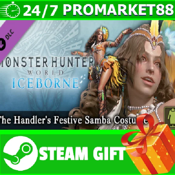 ⭐️ Monster Hunter World The Handler´s Festive Samba Cos