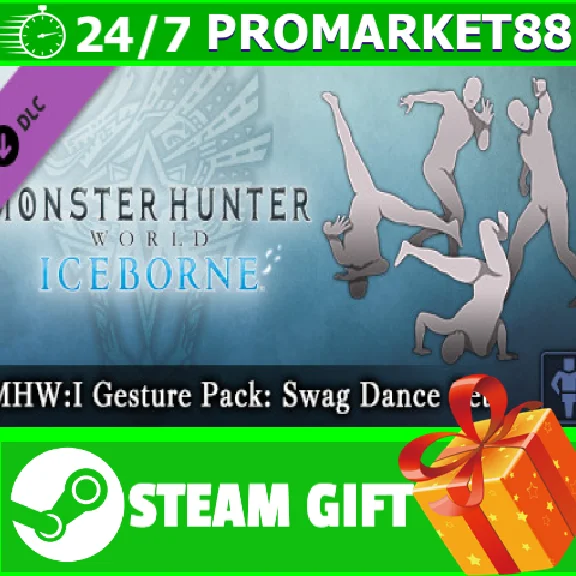 ⭐️ Monster Hunter World MHWI Gesture Pack Swag Dance Se