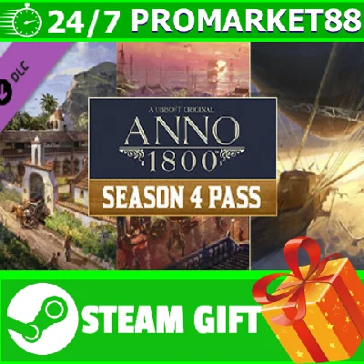 ⭐️ВСЕ СТРАНЫ+РОССИЯ⭐️ Anno 1800 - Season 4 Pass STEAM