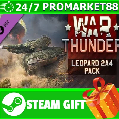 ⭐️ALL COUNTRIES⭐️ War Thunder Leopard 2A4 Pack STEAM