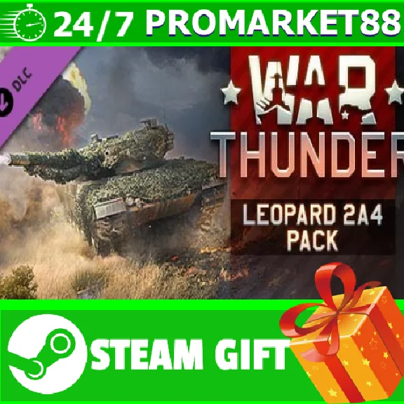 ⭐️ALL COUNTRIES⭐️ War Thunder Leopard 2A4 Pack STEAM