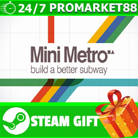 ⭐️ALL COUNTRIES⭐️ Mini Metro STEAM GIFT
