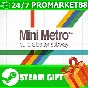 ⭐️ALL COUNTRIES⭐️ Mini Metro STEAM GIFT