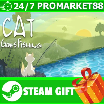 ⭐️ВСЕ СТРАНЫ+РОССИЯ⭐️ Cat Goes Fishing Steam Gift
